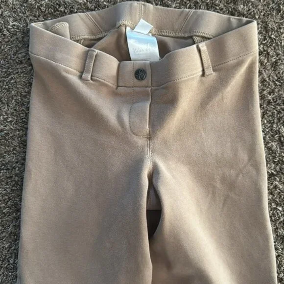 Elation Women’s Size 28R Tan Knee Patch Horseback Riding BreechesB17 - Picture 2 of 11